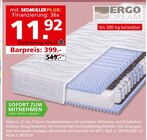 Taschenfederkernmatratze „Senso TFK XXL“ Angebote von Ergo Dream bei Segmüller Bensheim für 399,00 €