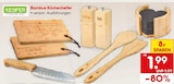 Aktuelles Bambus Küchenhelfer Angebot bei Netto Marken-Discount in Fürth ab 1,99 €