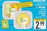 Aktuelles Melonen Mix mit Honig- und Cantaloupemelone oder Ananas geschält, halbe Frucht Angebot bei EDEKA in München ab 2,99 €