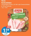 Kochschinken von Herta im aktuellen V-Markt Prospekt für 1,59 €