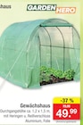 Gewächshaus im Angebot bei Zimmermann in Delmenhorst Gewächshaus Angebote von Garden Hero bei Zimmermann Delmenhorst für 49,99 €