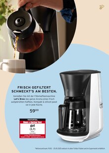 Kaffeevollautomat im aktuellen Tchibo im Supermarkt Prospekt (Mannheim) Kaffeevollautomat im Tchibo im Supermarkt Prospekt "SUMMER MORNINGS" mit 36 Seiten (Mannheim)
