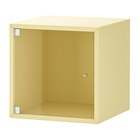 Wandschrank mit Vitrinentür blassgelb im IKEA Prospekt Wandschrank mit Vitrinentür blassgelb von EKET im aktuellen IKEA Prospekt für 49,99 €