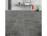 Promo Carrelage de sol intérieur "Malo" gris anthracite - l. 30,5 x L. 30,5 cm à 20,37 € dans le catalogue Brico Dépôt à Herbignies Villereau