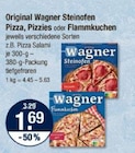 Pizza, Pizzies oder Flammkuchen im Angebot bei V-Markt in Regensburg Pizza, Pizzies oder Flammkuchen Angebote von Wagner bei V-Markt Regensburg für 1,69 €