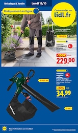 Prix et réduction Aspirateur dans le prospectus Lidl en cours Offre Aspirateur dans le catalogue Lidl du moment à la page 8