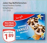 Waffelhörnchen Angebote von Jeden Tag bei GLOBUS Saarlouis für 1,89 €