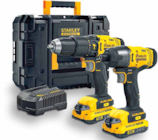 Bohr- und Schlagschrauberset SFMCK465D2T-QW im Angebot bei Netto Marken-Discount in Erfurt Bohr- und Schlagschrauberset SFMCK465D2T-QW Angebote von Stanley bei Netto Marken-Discount Erfurt für 199,99 €