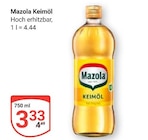 Keimöl Angebote von Mazola bei GLOBUS Braunschweig für 3,33 €