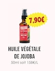 Huile végétale de jojoba - Naturalia dans le catalogue Naturalia