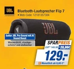 Bluetooth-Lautsprecher Flip 7 Angebote von JBL bei expert Oldenburg für 129,00 €