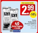 Haferdrink Barista Edition bei WEZ im Bad Oeynhausen Prospekt für 2,99 €