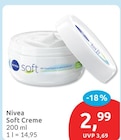 Soft Creme von Nivea für 2,99 € bei budni im Angebot Soft Creme von Nivea im aktuellen budni Prospekt