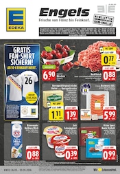 Aktueller EDEKA Prospekt mit Hackfleisch, "Aktuelle Angebote", Seite 1