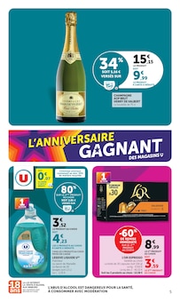 Promotion Kinder Chocolat dans le prospectus Super U, valable du 22/09/2026 au 04/10/2026 Promo Kinder Chocolat dans le catalogue Super U du moment à la page 5