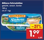 Schmelzkäse von Milkana für 1,99 € bei Netto Marken-Discount im Angebot Schmelzkäse von Milkana im aktuellen Netto Marken-Discount Prospekt