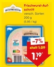 Aktuelle Wurst Angebote bei Netto Marken-Discount in Karlsruhe Aktuelles Frischwurst-Aufschnitt Angebot bei Netto Marken-Discount in Karlsruhe ab 1,19 €