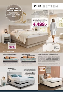 Bett im aktuellen PFIFF Möbel Prospekt (Lübeck) Bett im PFIFF Möbel Prospekt "PERFEKTE WOHLFÜHL-MOMENTE FÜR IHR SCHÖNES ZUHAUSE" mit 22 Seiten (Lübeck)