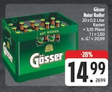 Natur Radler Angebote von Gösser bei E center Bayreuth für 14,99 €