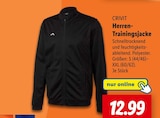 Lidl Wetter - Herren-Trainingsjacke Angebot im Prospekt Herren-Trainingsjacke bei Lidl im Wetter Prospekt für 12,99 €
