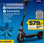 Superscooter F3 Pro D Angebote von Segway bei EURONICS Hagen für 579,00 €