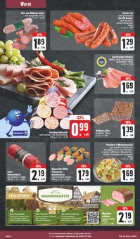 Wurst im EDEKA Prospekt "Wir lieben Lebensmittel!" mit 24 Seiten (Dresden)