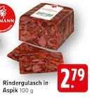 Rindergulasch in Aspik Angebote bei E center Filderstadt für 2,79 €