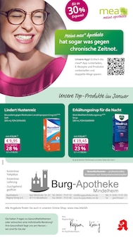 Aktueller mea - meine apotheke Prospekt für Mindelheim und Ungebung, Seiten zum blättern mea - meine apotheke Prospekt Unsere Januar-Angebote mit Seiten in Mindelheim und Umgebung