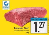 Falsches Filet von QS. Ihr Prüfsystem für Lebensmittel. im aktuellen EDEKA Prospekt für 1,27 €