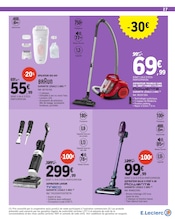 Aspirateur Balai en promo dans le catalogue E.Leclerc à la page 27