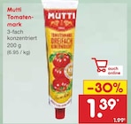 Tomatenmark Angebote von Mutti bei Netto Marken-Discount Bad Kreuznach für 1,39 €