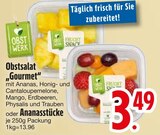 Obstsalat "Gourmet" oder Ananasstücke bei EDEKA im Prospekt "" für 3,49 €