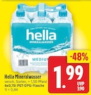 Mineralwasser von Hella für 1,99 € bei E center im Angebot Mineralwasser von Hella im aktuellen E center Prospekt