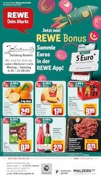 REWE Prospekt "Dein Markt" für Duisburg, 32 Seiten, 30.12.2024 - 04.01.2025