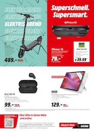 iPhone Angebot im aktuellen MediaMarkt Saturn Prospekt auf Seite 12
