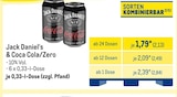 Jack Daniel‘s & Coca Cola/Zero für 2,13 € bei Metro im Angebot Jack Daniel‘s & Coca Cola/Zero im aktuellen Metro Prospekt