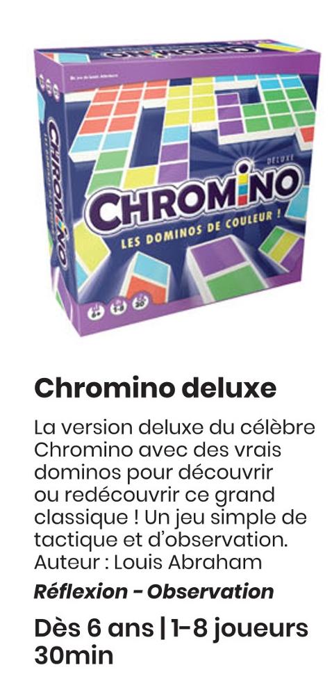 Chromino Géant Casino ᐅ Promos et prix dans le catalogue de la semaine