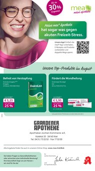 Aktueller mea - meine apotheke Prospekt für Kiel mit  Seiten