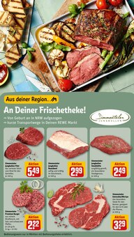 Rindfleisch im aktuellen REWE Prospekt (Oberhausen) Rindfleisch im REWE Prospekt "Dein Markt" mit 29 Seiten (Oberhausen)