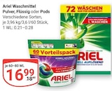 Waschmittel Pulver von Ariel für 16,99 € bei GLOBUS im Angebot Waschmittel Pulver von Ariel im aktuellen GLOBUS Prospekt