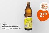 Sonnenblumenöl Angebote bei tegut Nürnberg für 2,79 €