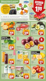 Erdbeeren im REWE Prospekt in Rheda-Wiedenbrück Aktueller REWE Prospekt mit Erdbeeren, "Dein Markt", Seite 8