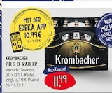 Pils o. Radler Angebote von Krombacher bei EDEKA Ratingen für 10,99 €