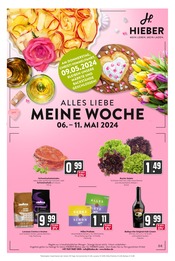 Aktueller Hieber Supermarkt Prospekt in Grenzach-Wyhlen und Umgebung, "Aktuelle Angebote" mit 16 Seiten, 06.05.2024 - 11.05.2024