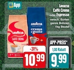 Caffè Crema oder Espresso Angebote von Lavazza bei EDEKA Rodgau für 10,99 €