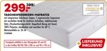 Taschenfederkern-Matratze Angebot in Schwerz im aktuellen Prospekt bei Möbel Kraft in Schwerz