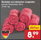 Rouladen vom deutschen Jungbullen im Angebot bei Netto Marken-Discount in Leipzig Rouladen vom deutschen Jungbullen Angebote bei Netto Marken-Discount Leipzig für 8,99 €