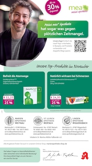 Aktueller mea - meine apotheke Prospekt "Unsere November-Angebote" für Weitnau Aktueller mea - meine apotheke Prospekt für Weitnau mit Seiten
