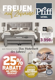 PFIFF Möbel Prospekt für Mölln mit 44 Seiten PFIFF Möbel Prospekt für Mölln: "FREUEN AUF ZUHAUSE!", 44 Seiten, 26.05.2026 - 08.06.2026