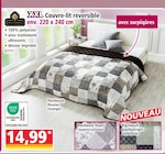 Promo XXL Couvre-lit réversible à 14,99 € dans le catalogue Norma à Mulhouse
